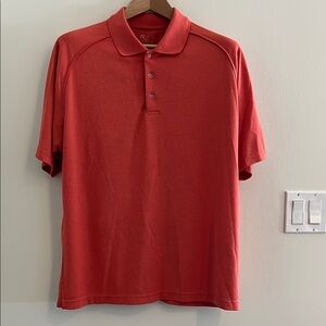 Slazenger Red Polo Shirt Short Sleeve Casual